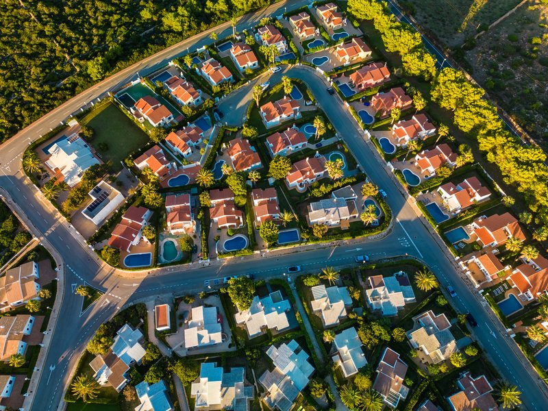 casas en puebla urbanización